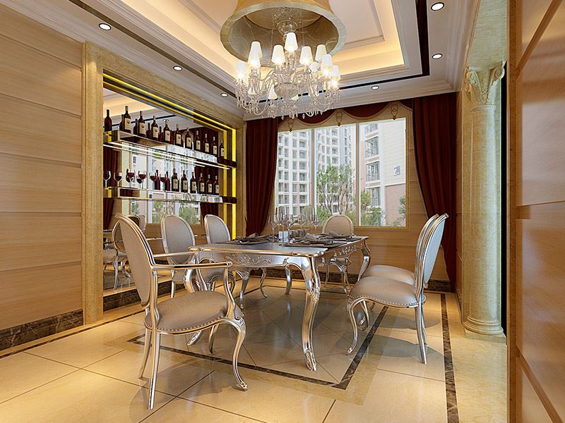 佛山市金地&middot;中南&middot;新城大境新中式風格三居室裝修案例