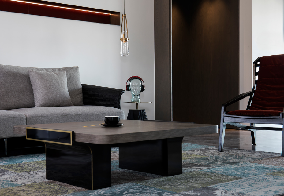 現代風格室內家裝案例效果圖-客廳茶幾 現代風格室內家裝案例效果圖-客廳茶幾