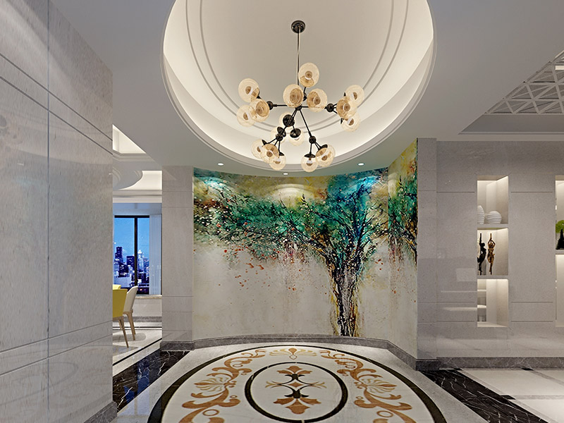 潮州市安盛花苑現代簡約風格三居室裝修案例