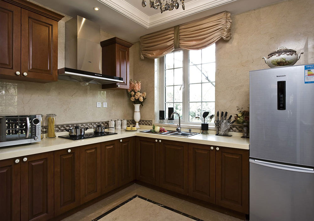 裝修公司歐式風格室內裝修效果圖-廚房 裝修公司歐式風格室內裝修效果圖-廚房