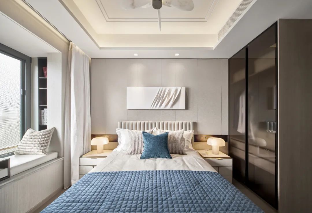 現代簡約風格室內設計家裝案例-次臥 現代簡約風格室內設計家裝案例-次臥