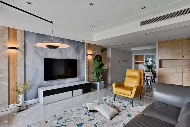 佛山市建發&middot;融創&middot;雅居樂丨和璽現代簡約風格三居室裝修案例