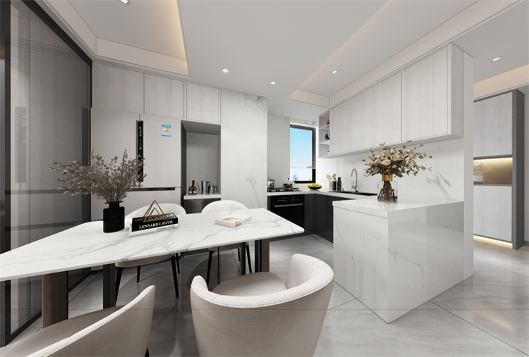 廣州市富力天朗明居現(xiàn)代簡約風(fēng)格三居室裝修案例