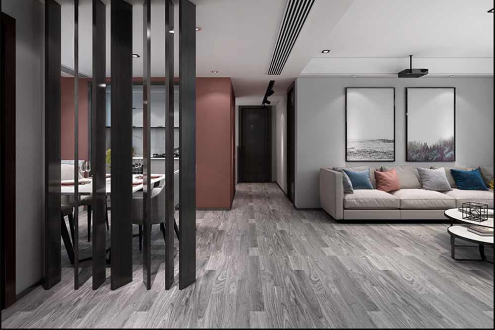 合肥市佳源閱廬璟園現代簡約風格三居室裝修案例