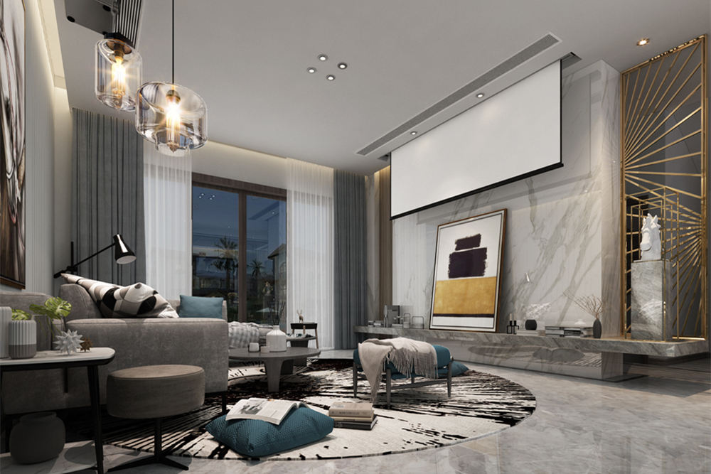韶關(guān)201-300平米現(xiàn)代簡約風格碧桂園家裝設(shè)計案例