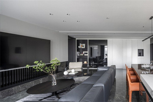 德陽市和德春錦現(xiàn)代簡約風(fēng)格三居室裝修案例