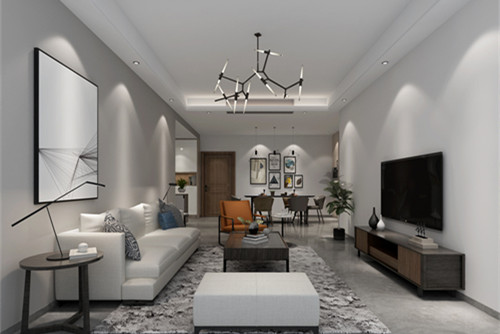 惠州市惠陽雅居樂花園現(xiàn)代簡約風(fēng)格三居室裝修案例