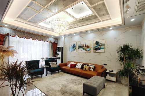 玉林201-300平米輕奢風(fēng)格柏林苑裝修設(shè)計案例