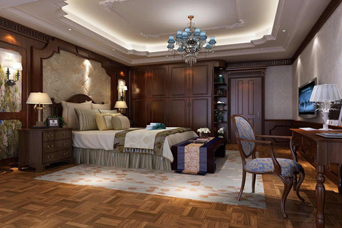 云浮市敏捷時空壹號新中式風格別墅裝修案例