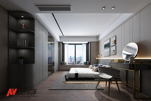 福州市保利天璽現代簡約風格平層裝修案例