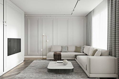 涼山彝族自治州邦泰&middot;玖熙臺(tái)現(xiàn)代簡(jiǎn)約風(fēng)格平層裝修案例