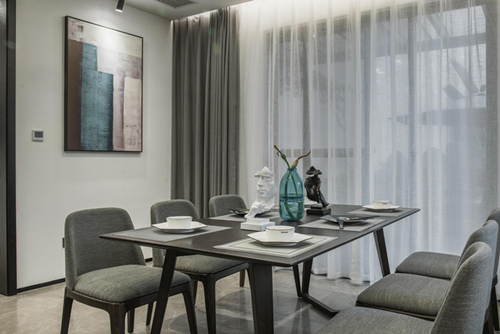 海口市海南新天地現(xiàn)代風(fēng)格別墅裝修案例