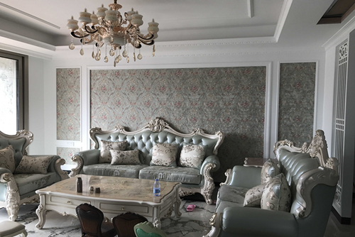 江門市半山別墅歐式風格復式裝修案例