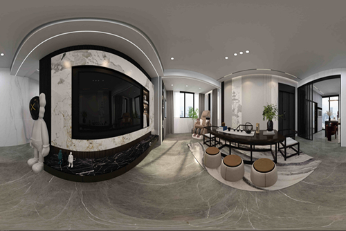 泉州市安溪鼎盛金領現代簡約風格三居室裝修案例