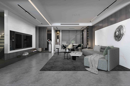 泉州市德化隆恩陽光城麗景灣現代簡約風格復式裝修案例