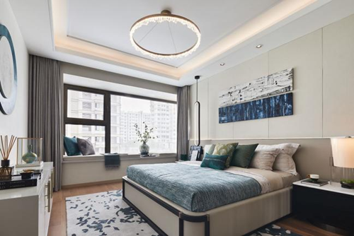 汕頭市新宸灣新中式風格四居室裝修案例