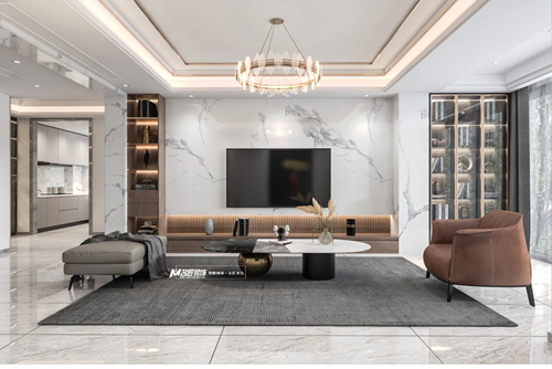 汕頭市時代金湖灣輕奢風(fēng)格復(fù)式裝修案例