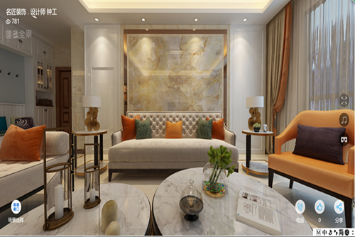 廣州市金碧花園現(xiàn)代簡約風(fēng)格五居室裝修案例