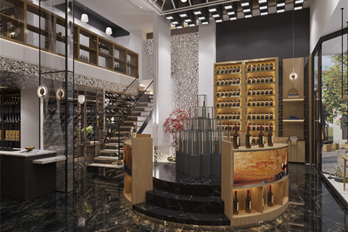 中山市保利天匯現代簡約風格別墅裝修案例