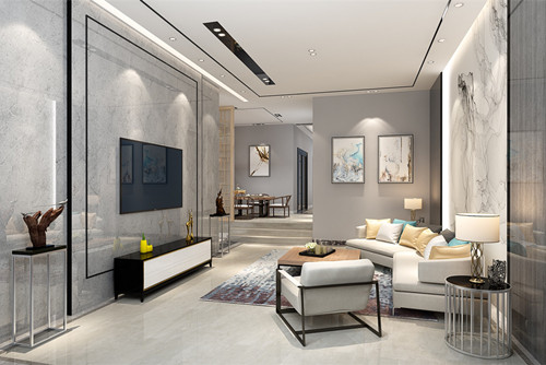 中山市阜沙自建房新中式風格別墅裝修案例