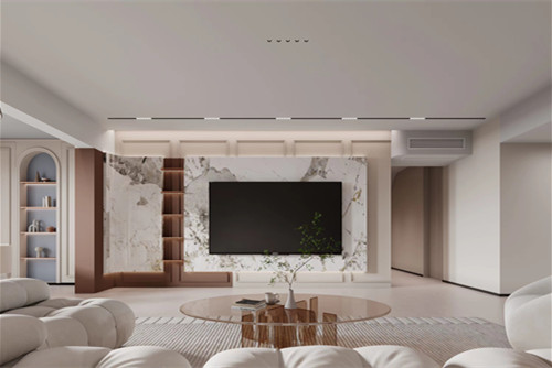 潮州市安居樓現代簡約風格四居室裝修案例