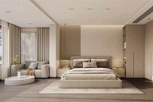 海口市白龍公寓現代簡約風格別墅裝修案例