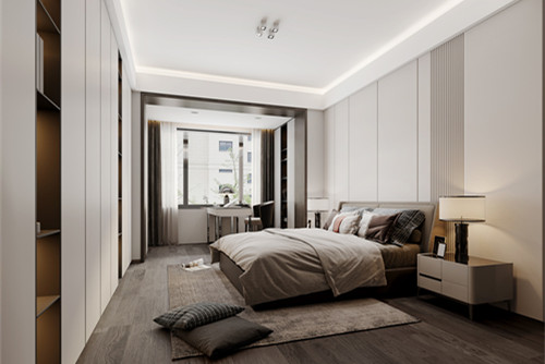 海口市保利中央海岸現(xiàn)代簡約風(fēng)格三居室裝修案例