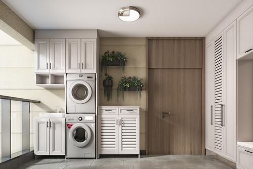 廣州市中?；ǔ菫超F(xiàn)代簡(jiǎn)約風(fēng)格三居室裝修案例