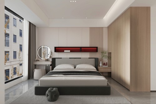 汕頭市御園現代簡約風格三居室裝修案例