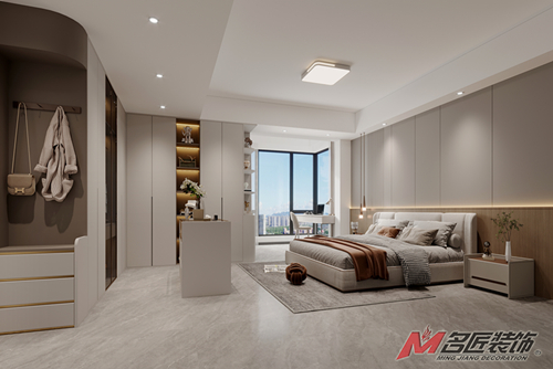 廣州市遠(yuǎn)洋招商保利東灣現(xiàn)代簡約風(fēng)格二居室裝修案例
